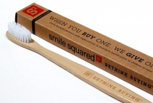 Bamboo wood toothbrush